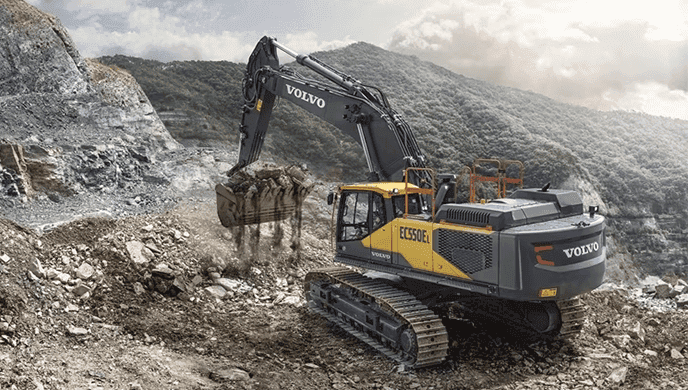Volvo EC550E Excavator Specification and Features