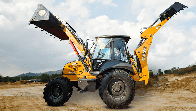CASE 851 NX Backhoe Loader Specification and Features