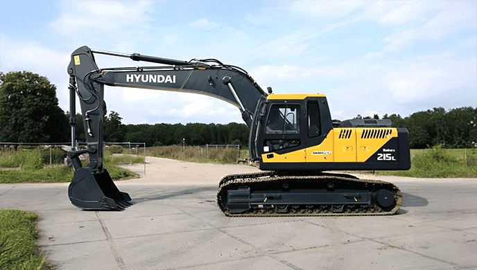 HYUNDAI R215L Excavator Specification and Features