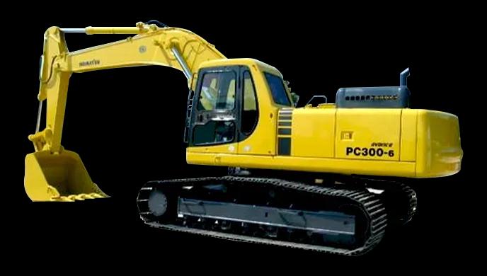 Komatsu PC300-6 Excavator Specification and Features